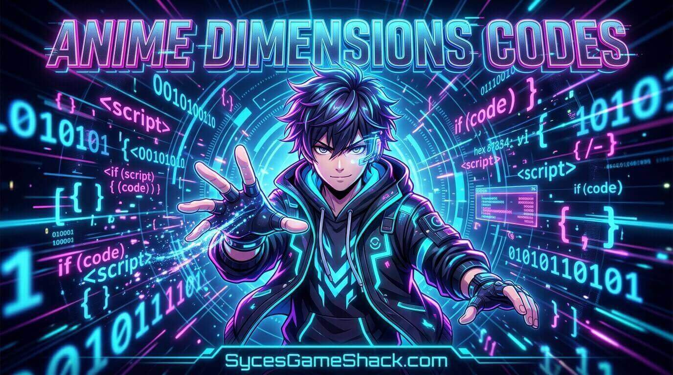 Anime Dimensions codes