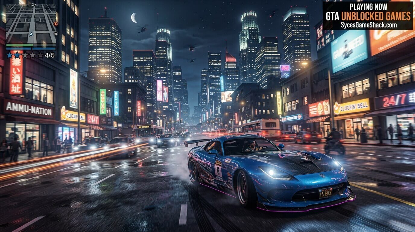 GTA Unblocked Games