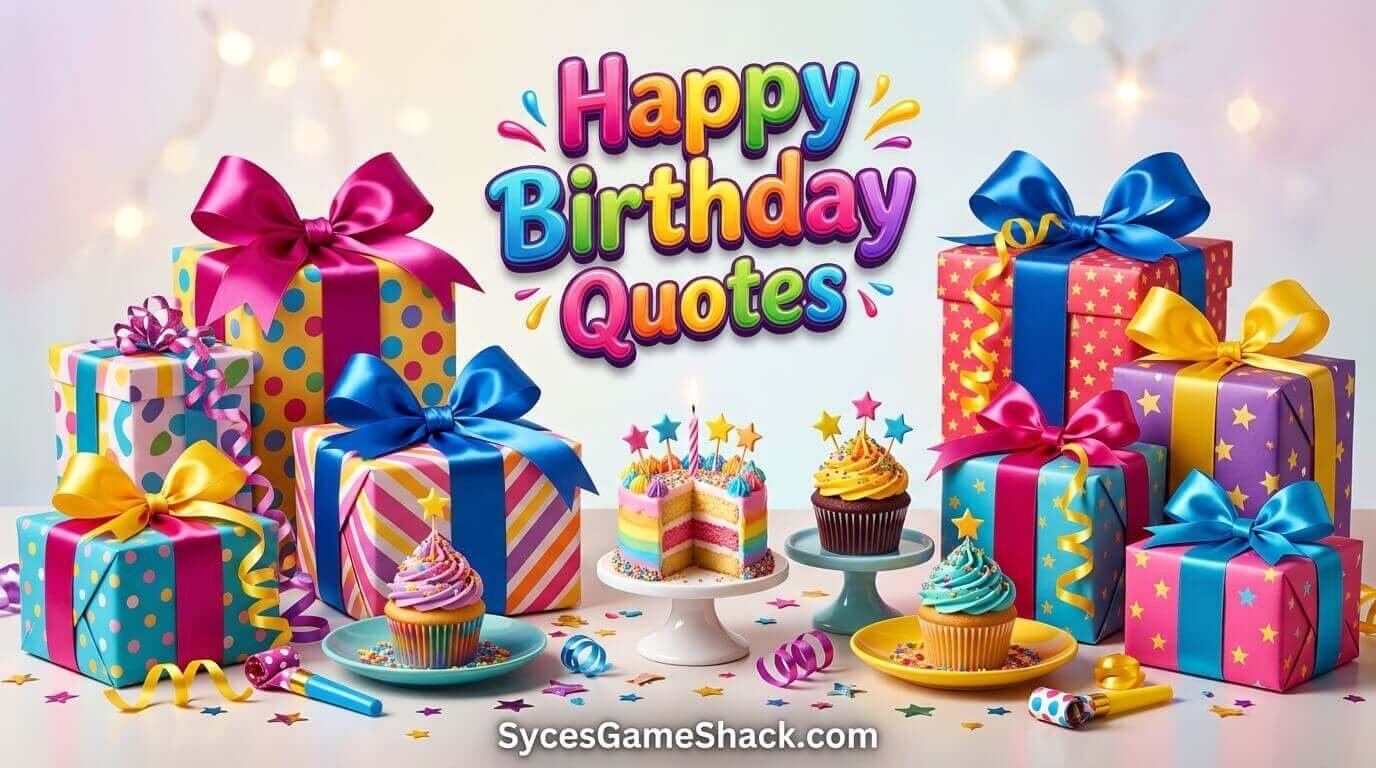 Happy Birthday Quotes