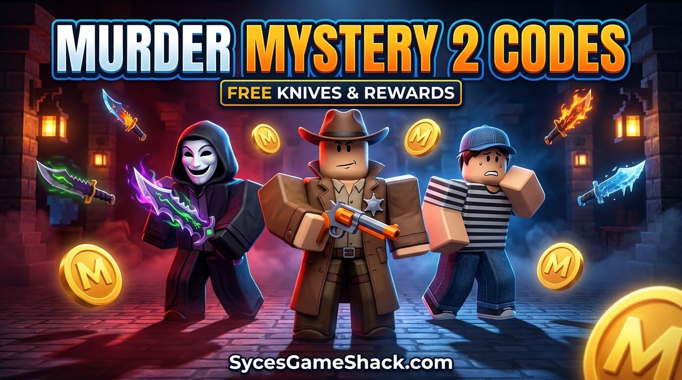 Murder Mystery 2 Codes