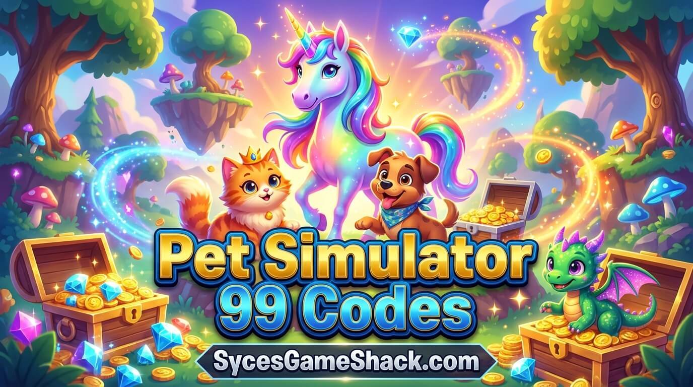 Pets Simulator 99 Codes