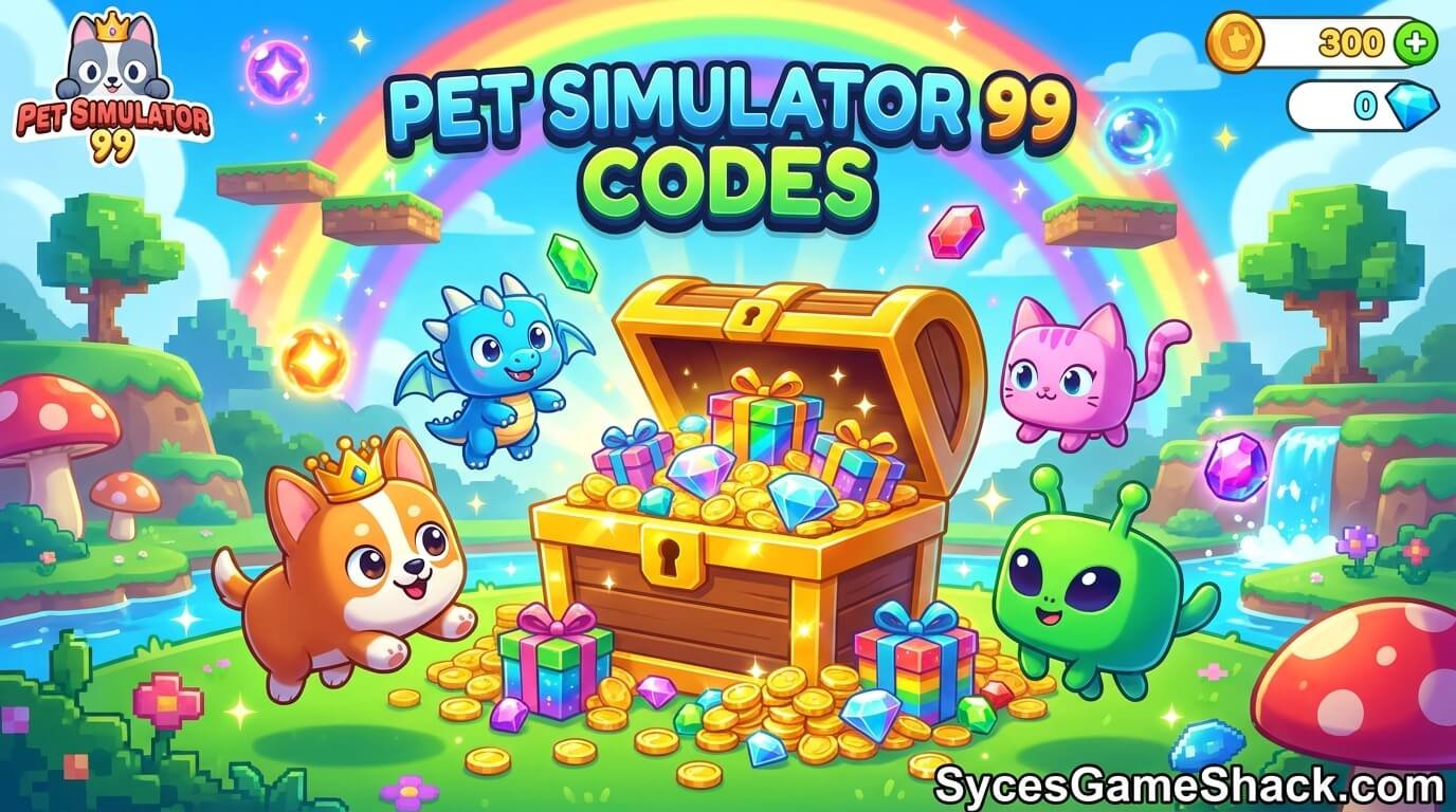 Pets Simulator 99 Codes