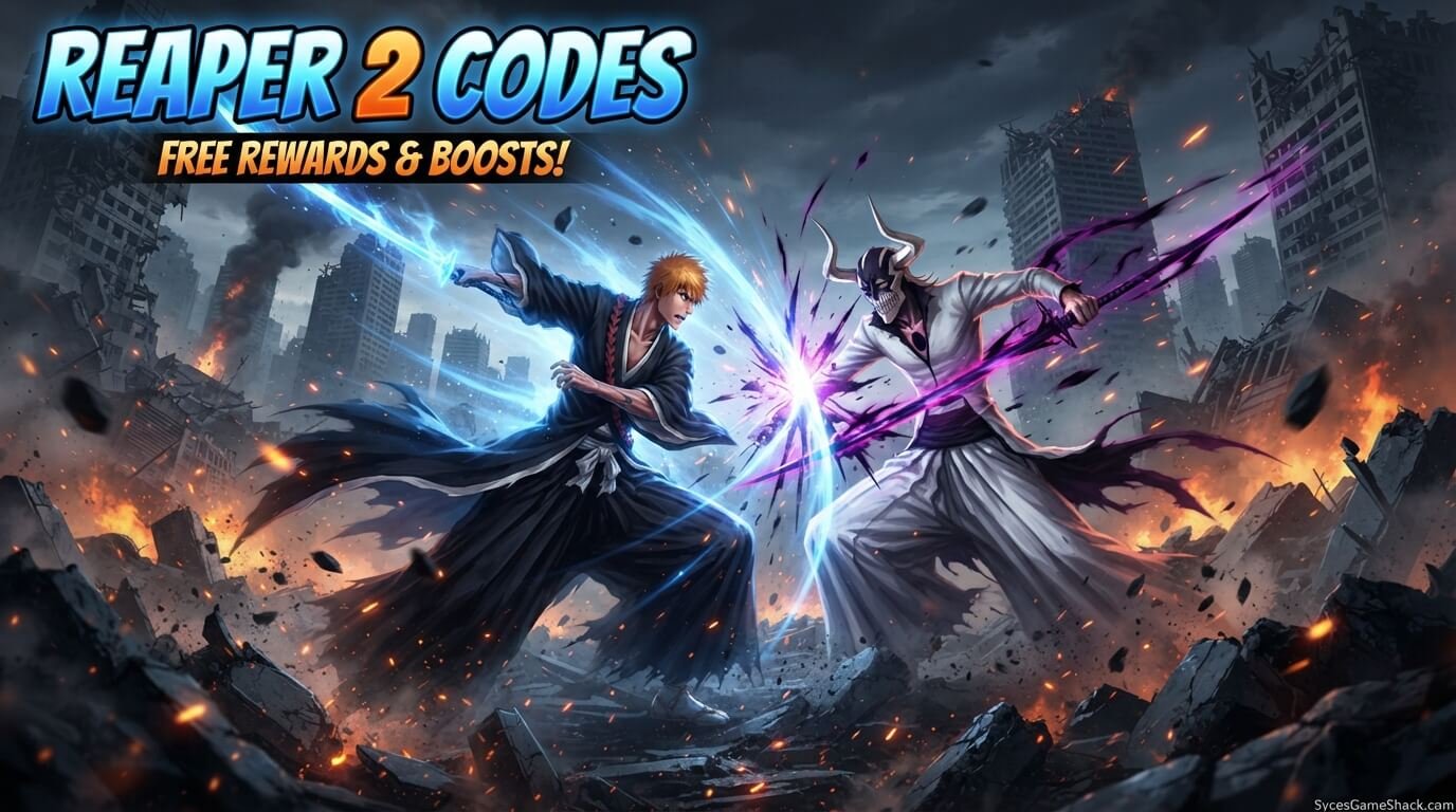 Reaper 2 Codes