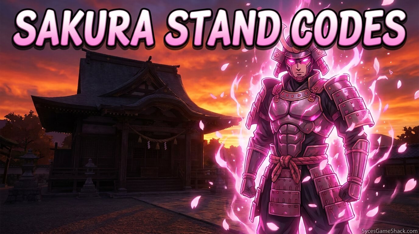 Sakura Stand Codes