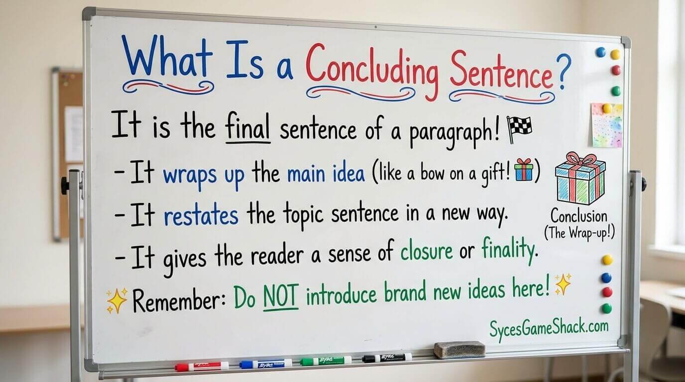 What Is a Concluding Sentence